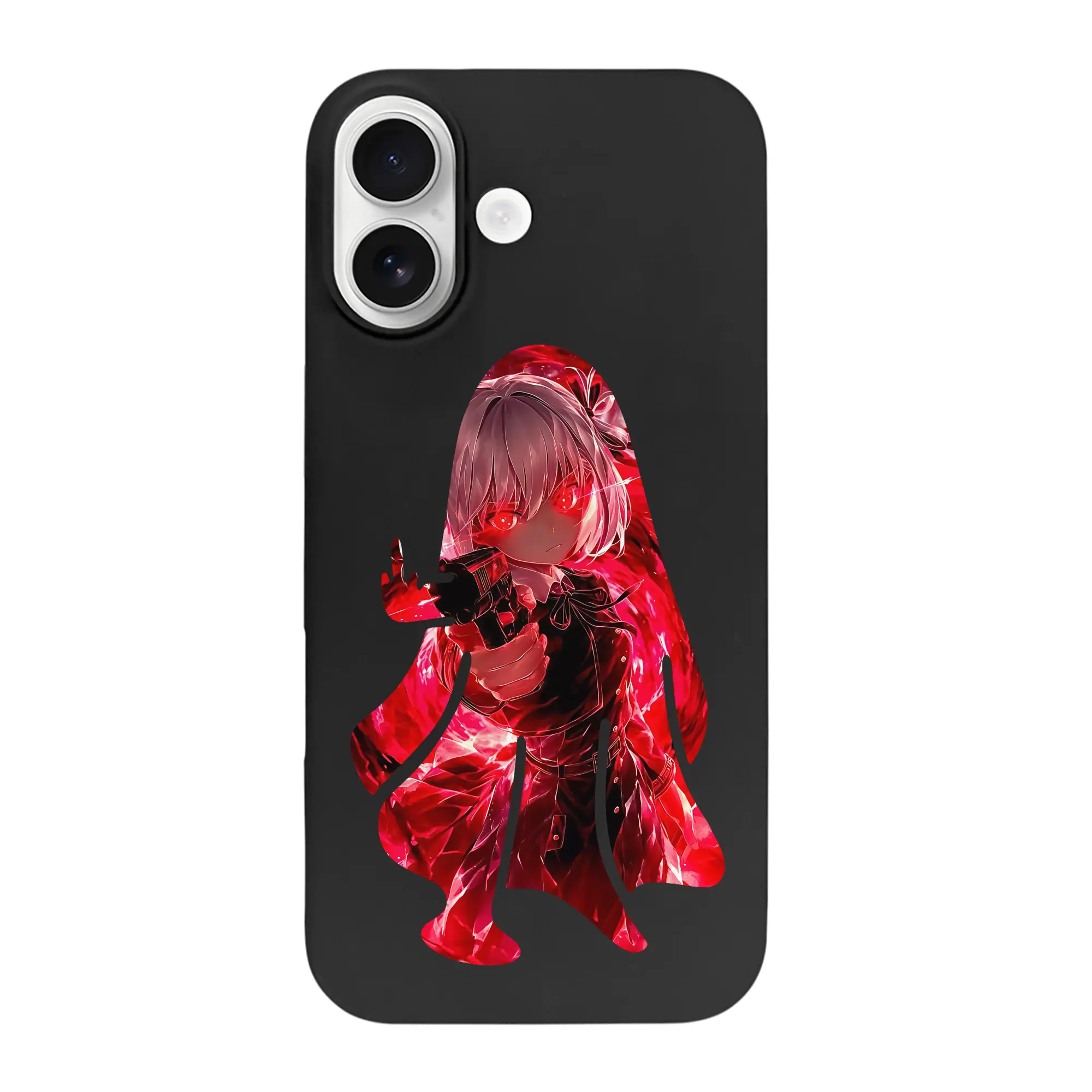 リコリス・リコイル グッズ,錦木千束 - iPhone 17 シリーズ シリコンケース 薄型 耐衝撃 指紋防止 ソフトタッチカバー 精密フィット 傷防止 保護ケース iPhone 17/17 Air/17 Pro/17 Pro Max 対応